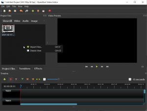 openshot video editor censor
