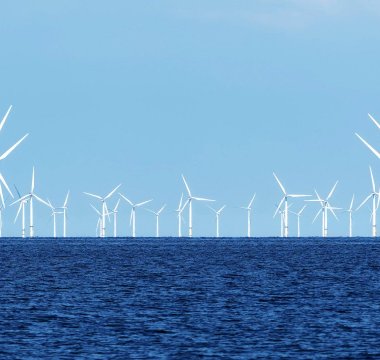 Sea wind farm