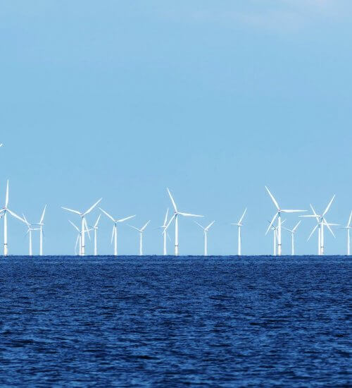 Sea wind farm