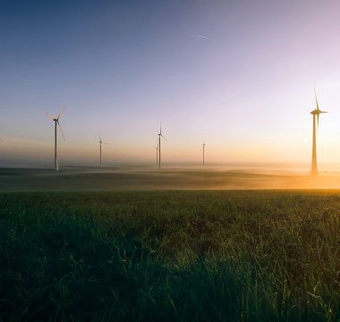 Windmill Sunrise