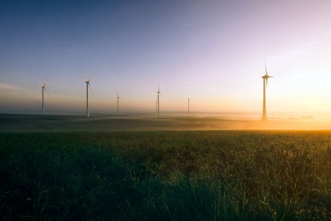 Windmill Sunrise