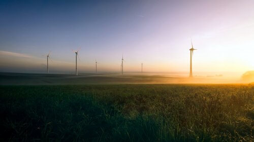 Windmill Sunrise